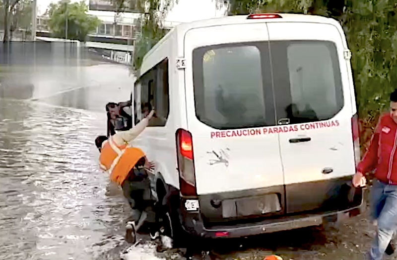 ALERTA. Colapsa Ecatepec por las lluvias; promesas de acabar con inundaciones fueron puro cuento