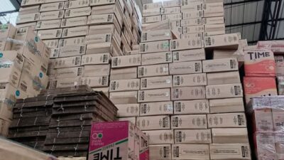 FAYUCA: En unas bodegas sospechosas se decomisaron 7 millones y medio de cajetillas de cigarros