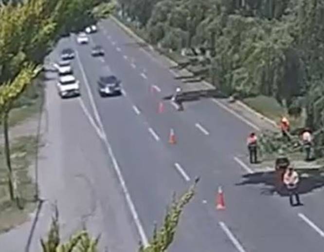 VIDEO. Mujer detenida salta de la patrulla y escapa corriendo de policías en Edomex