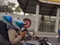 VIDEO. Donovan solía pasear armado en moto hasta que lo agarraron