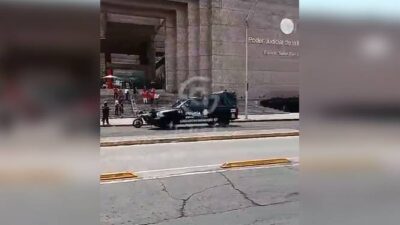 URGENTE: Amenaza de bomba provoca desalojo de edificio del Poder Judicial
