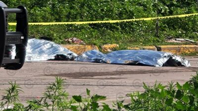MACABRO. ‘Bultos’ amanecieron tirados en un fraccionamiento; eran los cuerpos de dos hombres