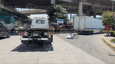 URGENTE: Nereida iba en su bicicleta hasta que un tráiler la arrolló y murió