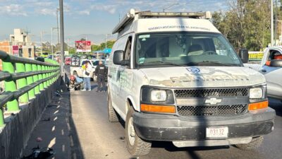 URGENTE: Amanecer trágico; muere un motociclista en los límites de CDMX y Edomex