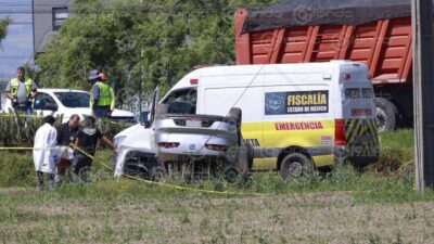 TERRIBLE. César Misael perdió el control y terminó muerto dentro de su auto Seat