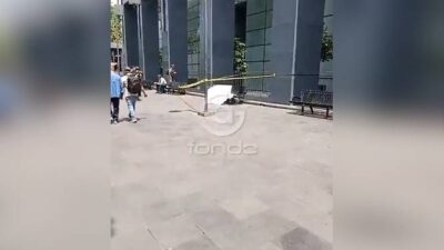 URGENTE: Hombre muere solo en la calle frente a una marcha de la CNTE