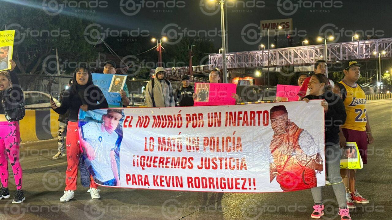 MISTERIO: ‘¡Él no murió, lo mató un policía!’; familia y amigos de Kevin exigen justicia