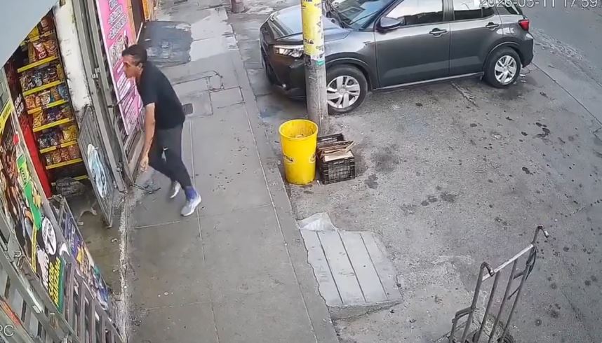 VIDEO: Hombre acaba herido y sin celular tras ‘terrible ataque’… de un perrito
