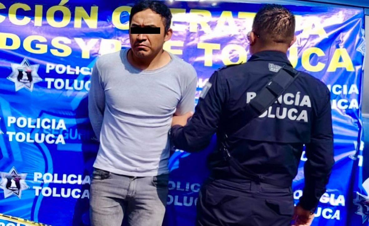 VIDEO. Policías de Toluca capturan a abusador sexual de adolescente de 14 años; la madre descubrió el crimen