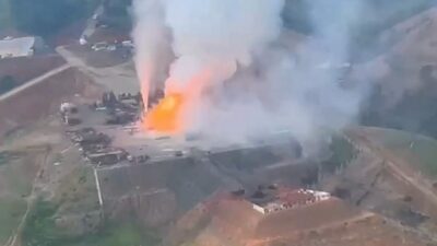 VIDEO. Tres pipas cargadas con ‘huachicol’ explotan; desalojan varias escuelas