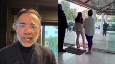 VIDEO: Alcalde de Metepec y hombres armados entran a un club privado a agredir a socios