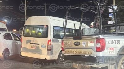 VIOLENCIA: Chofer estaba en su combi de pasajeros cuando llegaron a matarlo
