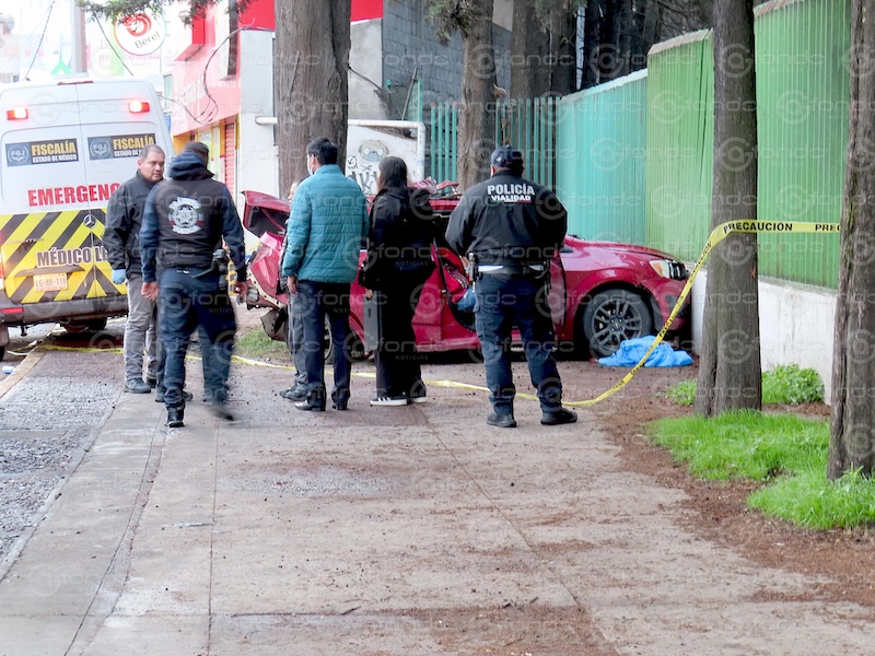 TRAGEDIA. Ella manejaba el Sonic y él iba de copiloto; se estrellaron con un árbol y Damián murió