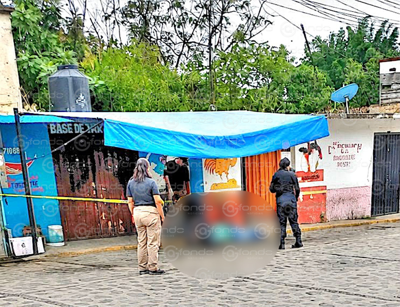 VIOLENCIA. Yahir Alejandro murió en un ataque a balazos a la base de taxis donde trabajaba