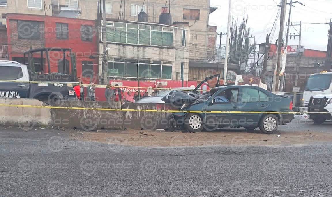 IMPACTO. Juan Carlos tenía 34 años y hoy murió al estrellarse en su auto Jetta
