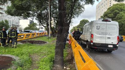 URGENTE: En una coladera terminó la vida de un hombre que pasaba sus días en las calles