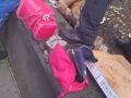 ÚLTIMA HORA: Prenden fuego a ‘coyote’ y lo acusan de abusar de una jovencita