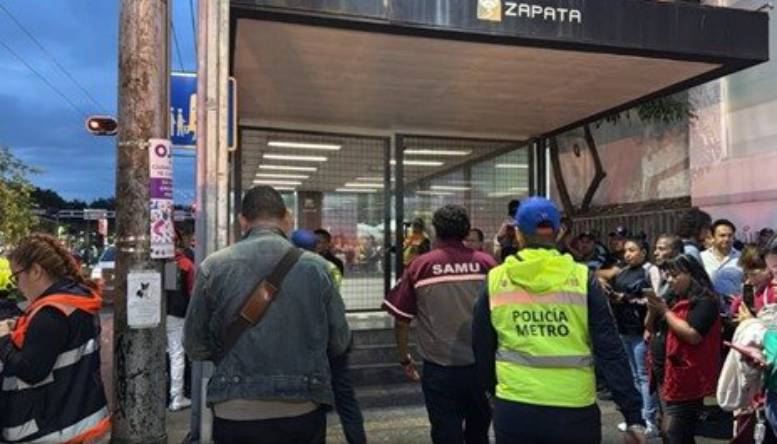 IMPACTANTE: Jovencita de 19 años eligió una estación del Metro para acabar con sus problemas
