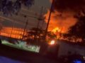 VIDEO: Enorme incendio consume subestación de CFE; más de 50 mil personas se quedan sin luz