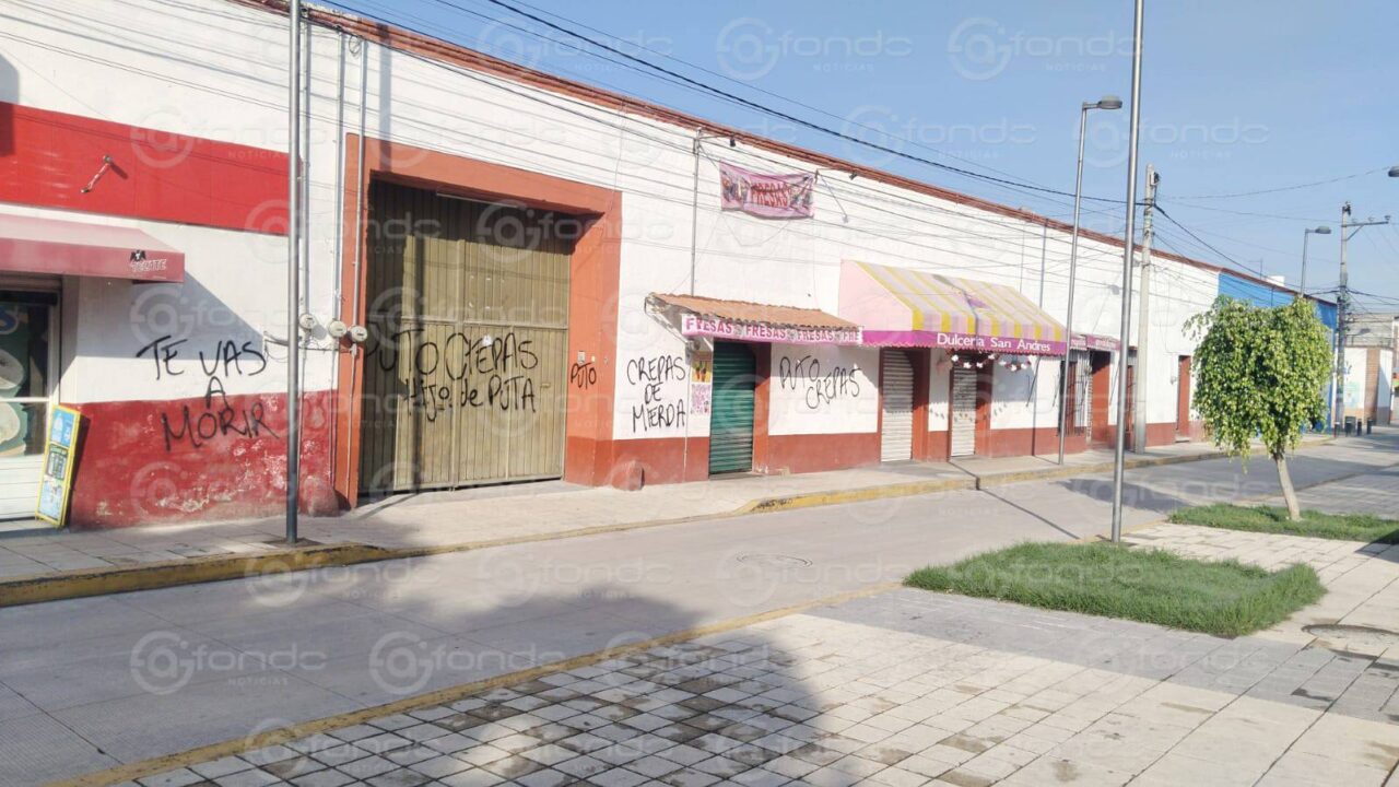 TERROR. Dejan pintas y cartulinas con amenazas de muerte contra tienda y un negocio de crepas