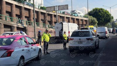 DRAMÁTICO. Don Marco Antonio manejaba su taxi cuando la muerte llegó de repente