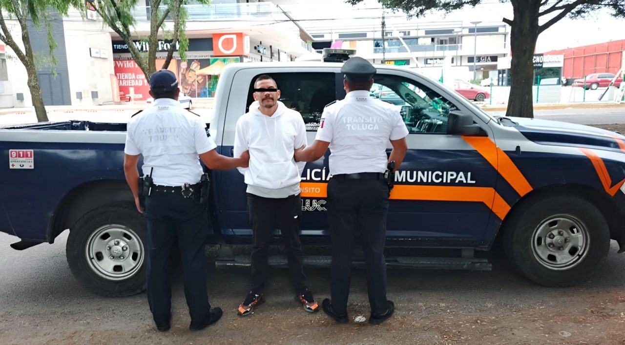 SEGURIDAD: Dos peligrosos criminales son detenidos por policías de Toluca