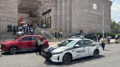 URGENTE: Desalojan, otra vez, el Poder Judicial por supuesta amenaza de bomba