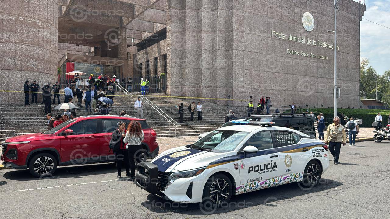 URGENTE: Desalojan, otra vez, el Poder Judicial por supuesta amenaza de bomba