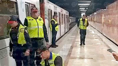 VIDEO. Hombre muere tras ser golpeado por el Metro en la estación Bellas Artes