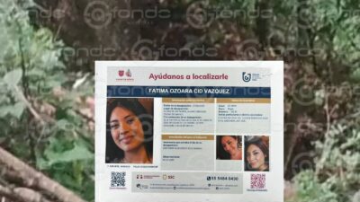 HORROR. Fátima salió de trabajar hace 9 días en la CDMX y su cuerpo fue hallado en medio del bosque