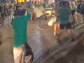 VIDEO: ‘Motosimio’ le revienta el medallón a un conductor por no detenerse a festejar