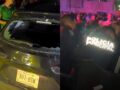 VIDEO: Conductor ebrio arrolla a una mujer con su hijo que festejaban a la selección