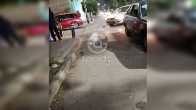VIDEO: Policías arrollan y matan a un presunto delincuente que escapaba en moto