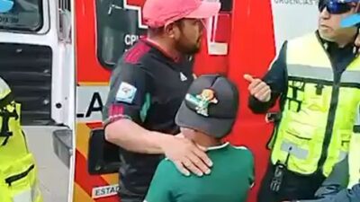 VIDEO: Momentos de miedo; un niño se perdió entre miles que esperan ver el partido