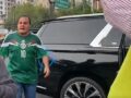 VIDEO: ‘¡Samir vive!’; manifestantes pintan camioneta y atacan a Cuauhtémoc Blanco