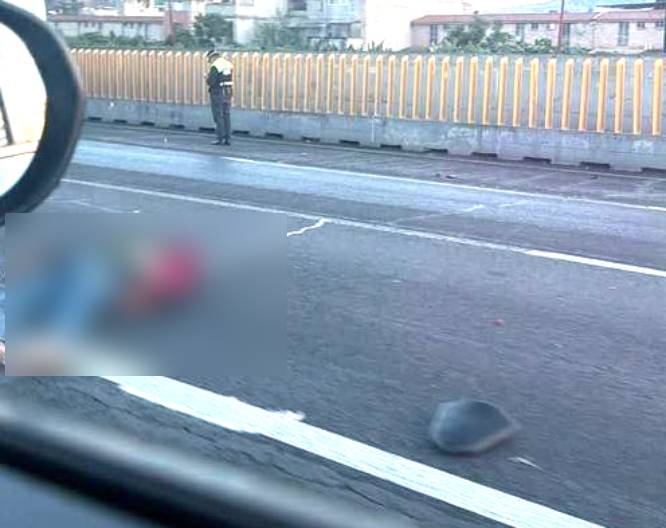 MISTERIO: Aún no amanecía cuando un hombre murió arrollado en una autopista de Edomex