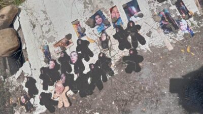 BRUJERÍA: Dejan figuras ‘humanas’ con fotos de varias personas en un panteón
