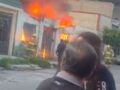 VIDEO: Incendio misterioso en predio de autopartes desata movilización y causa pánico
