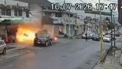 VIDEO: Explota vulcanizadora ‘de repente’ y un hombre muere de inmediato