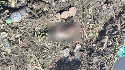 TERRIBLE. Encuentran el cuerpo de una bebé dentro de una bolsa junto a un río en Edomex