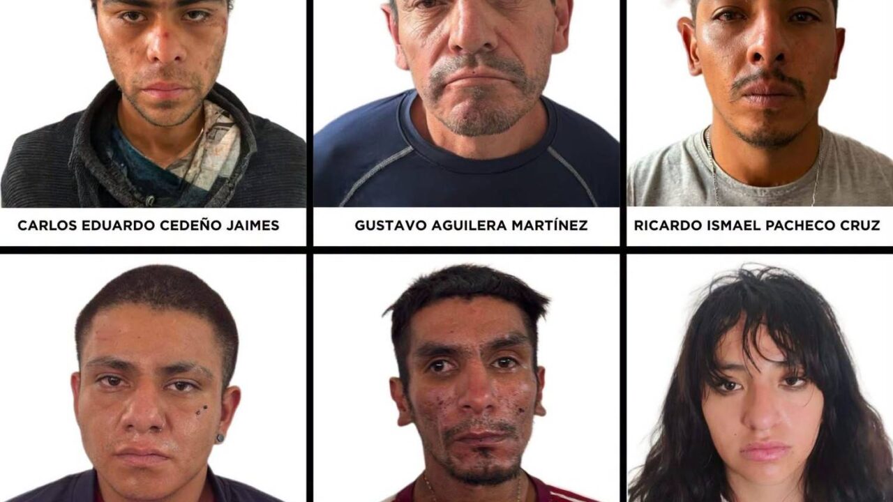 CRIMINALES. Policías de Toluca detuvieron a seis integrantes del CJNG que ya fueron sentenciados