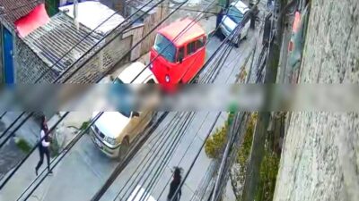 VIDEO: Asaltantes siguen a cuentahabientes y matan a vecino que los defendió