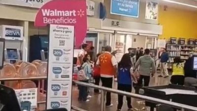 VIDEO. Banda de farderos destrozan y arman un show lamentable en una tienda Walmart