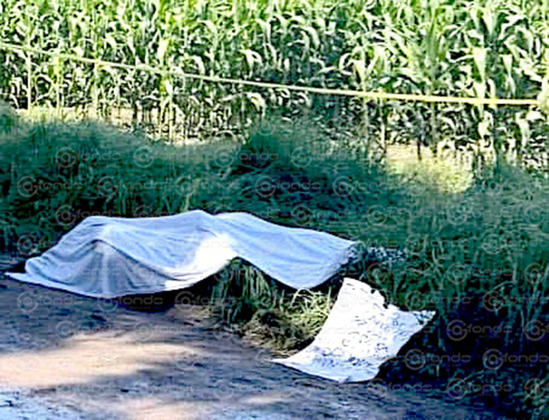 TERROR. Encuentran dos cuerpos calcinados y un mensaje de amenaza en Edomex