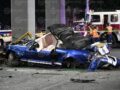 VIDEO: Pareja iba en un Mustang cuando cayeron de un puente y los dos murieron