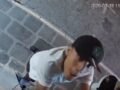 VIDEO: Raterillo no logra quitar una cámara y su cara queda claramente grabada