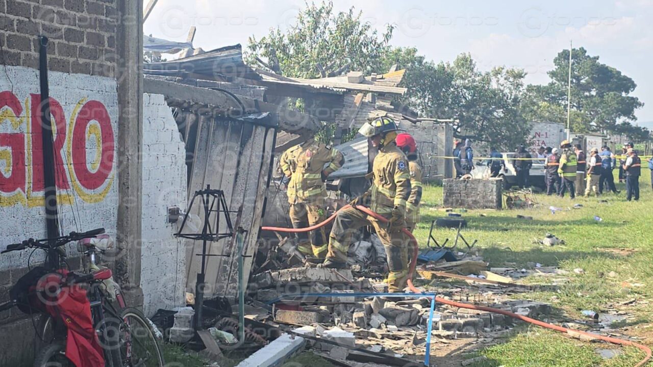 ÚLTIMA HORA. Explota polvorín y un hombre termina muerto en Edomex