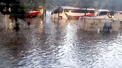 ÚLTIMA HORA. Inundaciones provocan caos en Indios Verdes; miles de personas afectadas por falta de transporte