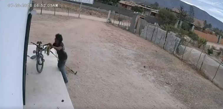 VIDEO: ‘¡Gracias!’; sujeto roba una bicicleta y al otro día regresa a devolverla