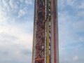 VIDEO: Falla juego mecánico y personas quedan varadas a varios metros de altura